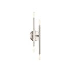 Livex Lighting Soho 46771-91 240W 4-Lights Brushed Nickel Wall Sconce
