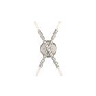 Livex Lighting Soho 46772-91 240W 4-Lights Brushed Nickel Wall Sconce