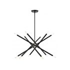 Livex Lighting 46776-91 Soho 12-Lights Brushed Nickel Chandelier