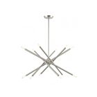 Livex Lighting 46777-12 Soho 12-Lights Satin Brass Chandelier