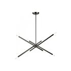 Livex Lighting 46778-76 Soho 8-Lights 480W Scandinavian Gray Chandelier