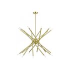Livex Lighting 46779-46 Soho 20-Lights 800W Black Chrome Chandelier