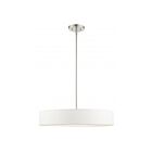 Livex Lighting 46924-91 Venlo 4-Lights 160W Brushed Nickel Pendant