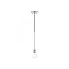 Livex Lighting 47161-91 Lansdale 1-Light 60W Brushed Nickel Pendant