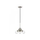Livex Lighting 47164-91 Lansdale 3-Lights 180W Brushed Nickel Pendant