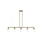 Livex Lighting 47165-01 Lansdale 5-Lights 300W Antique Brass Chandelier