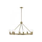 Livex Lighting 47168-01 Lansdale 8-Lights 480W Antique Brass Chandelier