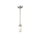 Livex Lighting 4720-91 Westfield 1-Light 60W Brushed Nickel Pendant