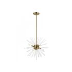 Livex Lighting 48824-01 Uptown 6-Lights 360W Antique Brass Chandelier
