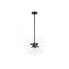 Livex Lighting 48824-04 Uptown 6-Lights 360W Black Chandelier