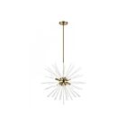 Livex Lighting 48826-01 Uptown 8-Lights 480W Antique Brass Chandelier