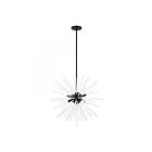 Livex Lighting 48826-04 Uptown 8-Lights 480W Black Chandelier