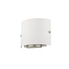 Livex Lighting Wall 4904-91 80W 2-Lights Brushed Nickel Wall Sconce