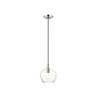 Livex Lighting 49088-91 Pendants 1-Light 60W Brushed Nickel Pendant