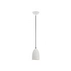 Livex Lighting 49107-03 Arlington 1-Light 60W White with Brushed Nickel Accents Pendant