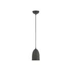 Livex Lighting 49107-76 Arlington 1-Light 60W Scandinavian Gray with Brushed Nickel Accents Pendant