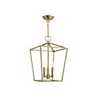 Livex Lighting 49433-01 Devonshire 3-Lights 180W Antique Brass Chandelier