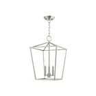 Livex Lighting 49433-91 Devonshire 3-Lights 180W Brushed Nickel Chandelier