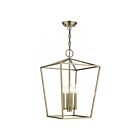 Livex Lighting 49434-01 Devone 4-Lights 240W Antique Brass Chandelier
