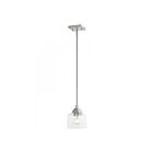 Livex Lighting 49761-91 Aragon 1-Light 60W Brushed Nickel Pendant
