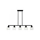 Livex Lighting 49765-04 Aragon 5-Lights 300W Black Chandelier