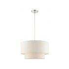 Livex Lighting 49803-91 Blossom 3-Lights 180W Brushed Nickel Pendant