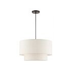 Livex Lighting 49803-92 Blossom 3-Lights 180W English Bronze Pendant