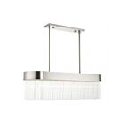 Livex Lighting 49826-91 Norwich 4-Lights 240W Brushed Nickel Chandelier