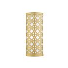 Livex Lighting Calinda 49878-33 40W 1-Light Soft Gold Wall Sconce