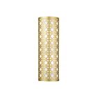 Livex Lighting Calinda 49879-33 80W 2-Lights Soft Gold Wall Sconce