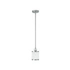 Livex Lighting 50560-91 Grammercy 1-Light 100W Brushed Nickel Pendant