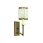 Livex Lighting Grammercy 50561-64 60W 1-Light Hand Painted Palacial Bronze Wall Sconce