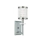 Livex Lighting Grammercy 50561-91 60W 1-Light Brushed Nickel Wall Sconce