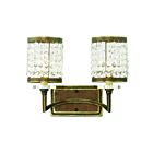 Livex Lighting 50562-64 Grammercy 2-Lights 120W Hand Painted Palacial Bronze Bath Vanity Light