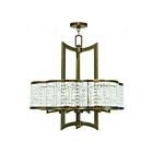 Livex Lighting 50576-64 Grammercy 6-Lights 360W Hand Applied Palacial Bronze Chandelier
