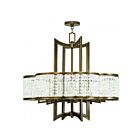 Livex Lighting 50578-64 Grammercy 8-Lights 480W Hand Applied Palacial Bronze Chandelier
