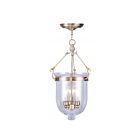 Livex Lighting 5063-01 Jefferson 3-Lights 180W Antique Brass Pendant
