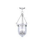 Livex Lighting 5064-91 Jefferson 3-Lights 180W Brushed Nickel Pendant