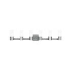 Livex Lighting 50685-91 Midtown 6-Lights 360W Brushed Nickel Bath Vanity Light