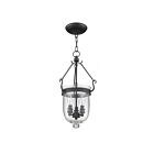 Livex Lighting 5083-04 Jefferson 3-Lights 180W Black Pendant