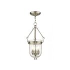 Livex Lighting 5083-91 Jefferson 3-Lights 180W Brushed Nickel Pendant