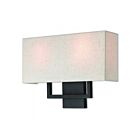 Livex Lighting Pierson 50995-07 80W 2-Lights Bronze Wall Sconce