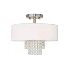 Livex Lighting Carlisle 51026-91 2-Lights 120W Ceiling Mount