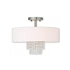 Livex Lighting Carlisle 51027-91 3-Lights 180W Ceiling Mount