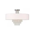 Livex Lighting Carlisle 51029-91 5-Lights 300W Ceiling Mount
