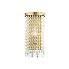 Livex Lighting Elizabeth 51061-01 60W 1-Light Antique Brass Wall Sconce