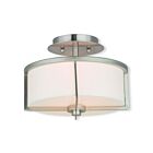 Livex Lighting Wesley 51072-91 2-Lights 80W Ceiling Mount