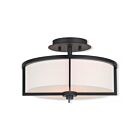 Livex Lighting Wesley 51073-07 2-Lights 120W Ceiling Mount