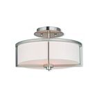 Livex Lighting Wesley 51073-91 2-Lights 120W Ceiling Mount