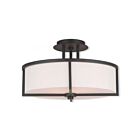 Livex Lighting Wesley 51074-07 3-Lights 180W Ceiling Mount